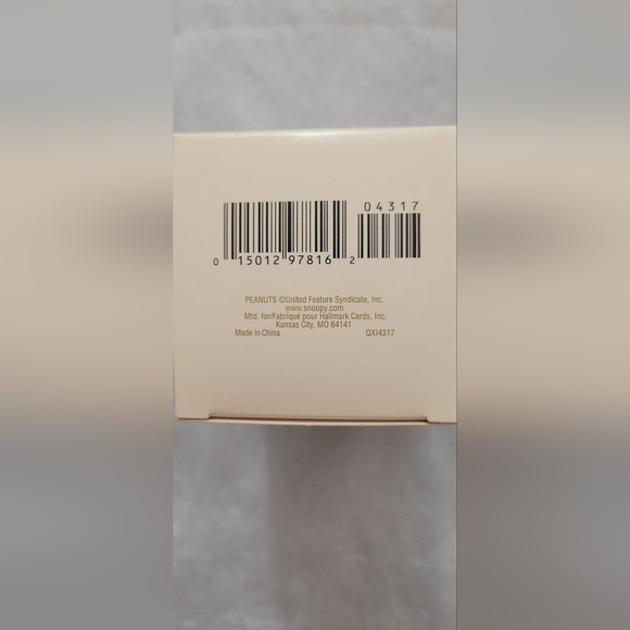 NWT! Vintage 2007 The Peanuts Gang Hallmark Keepsake - Picture 5 of 6